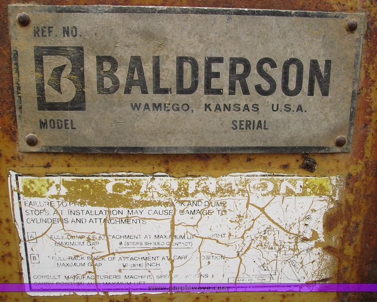 image for item 1008 1990 Caterpillar 966E wheel loader