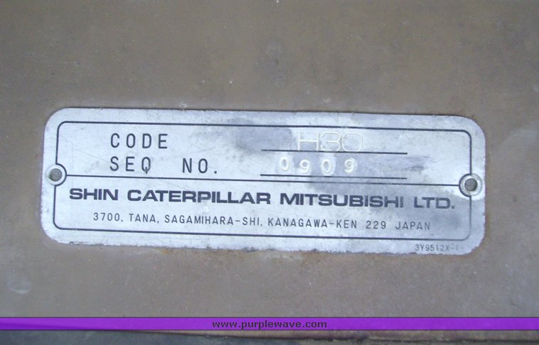 image for item 1011 1989 Caterpillar D4H dozer