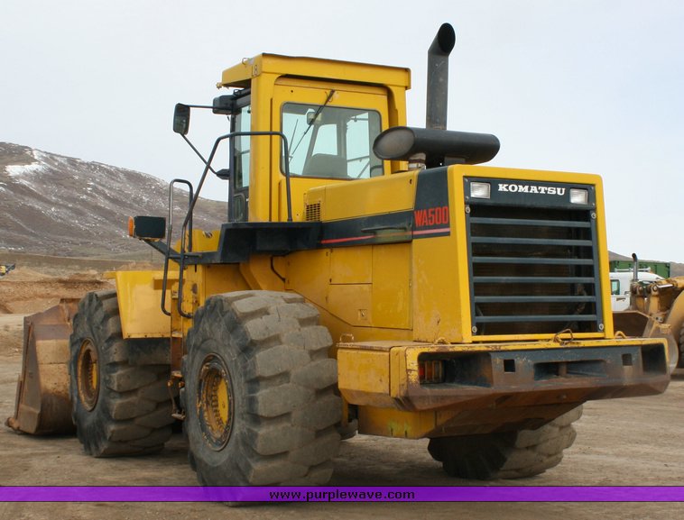 image for item 2110 1996 Komatsu WA-500-1LC wheel loader