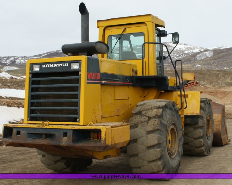 image for item 2110 1996 Komatsu WA-500-1LC wheel loader