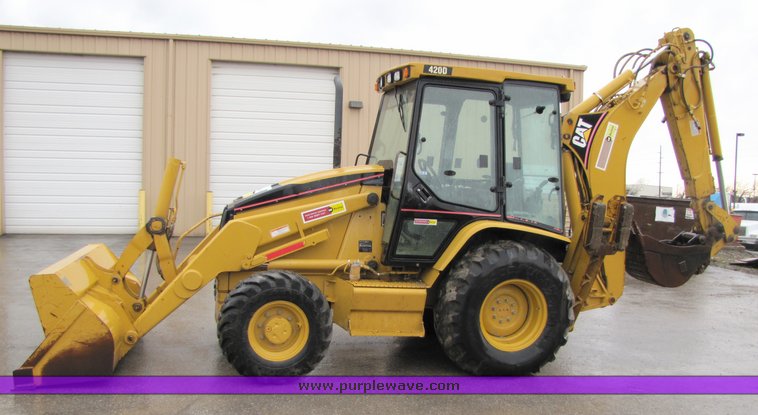 image for item 2150 2003 Caterpillar 420D loader backhoe