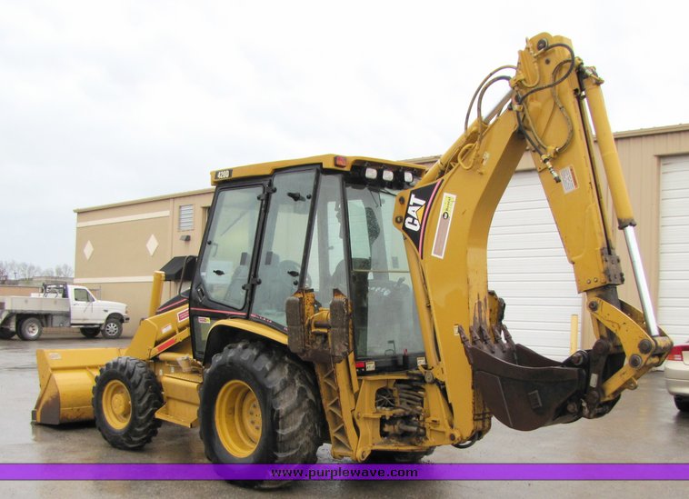 image for item 2150 2003 Caterpillar 420D loader backhoe