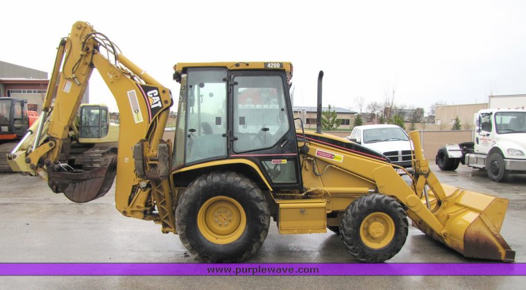 image for item 2150 2003 Caterpillar 420D loader backhoe
