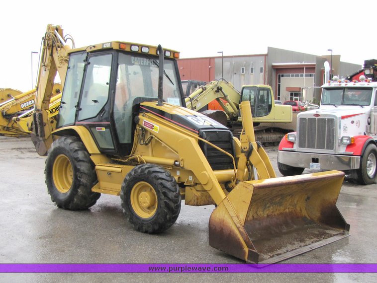 image for item 2150 2003 Caterpillar 420D loader backhoe