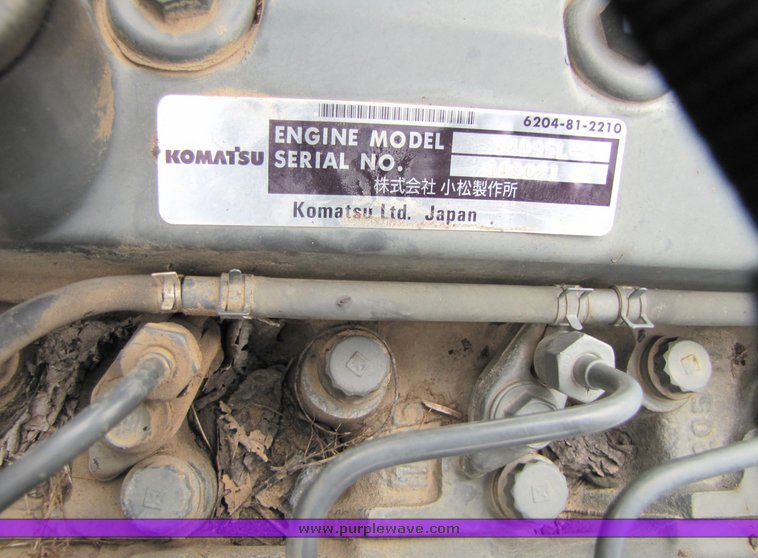 image for item 2155 1995 Komatsu PC120-6 hydraulic excavator