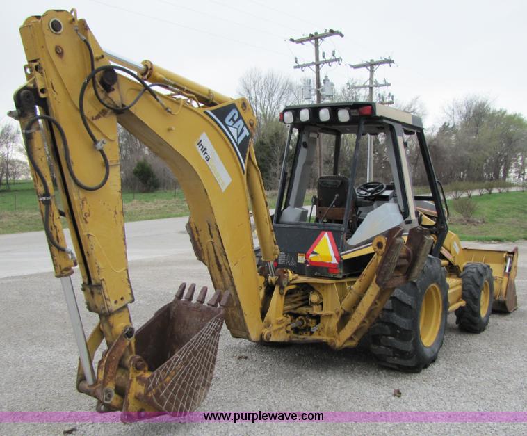 image for item 3008 1996 Caterpillar 416B backhoe loader
