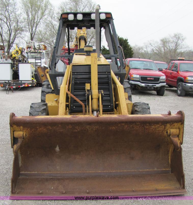 image for item 3008 1996 Caterpillar 416B backhoe loader