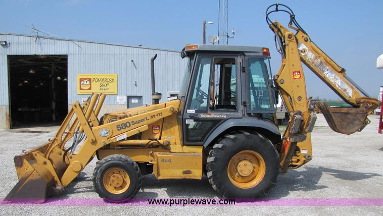 image for item 3010 1997 Case 580 Super L backhoe loader