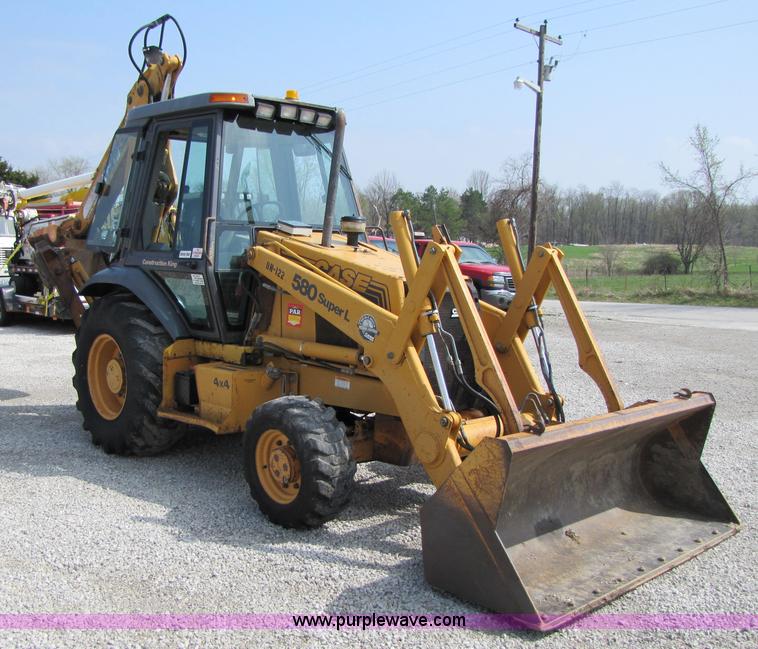 image for item 3010 1997 Case 580 Super L backhoe loader