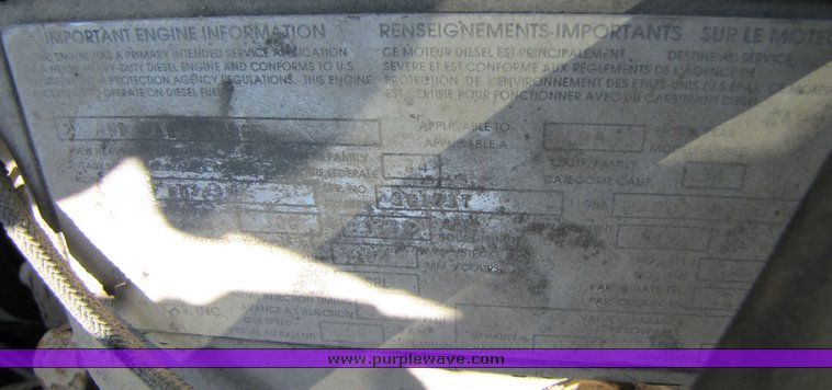 image for item 3044 1993 Mack 600 RD 600 cement mixer truck