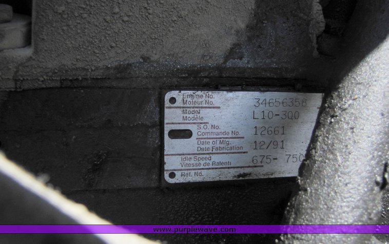 image for item 3045 1992 Kenworth Construct W900 cement mixer truck