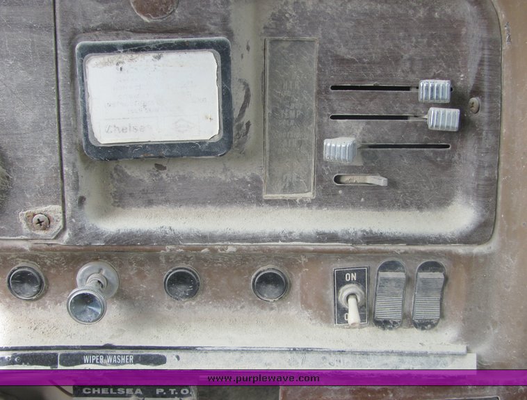 image for item 3095 1979 GMC Brigadier tandem axle barrel bed dump truck