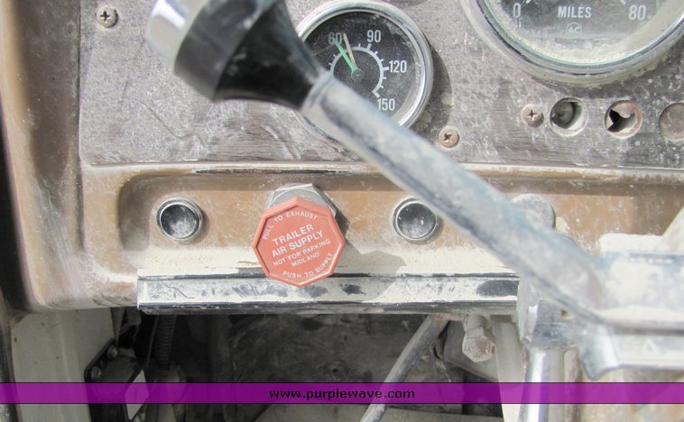image for item 3095 1979 GMC Brigadier tandem axle barrel bed dump truck
