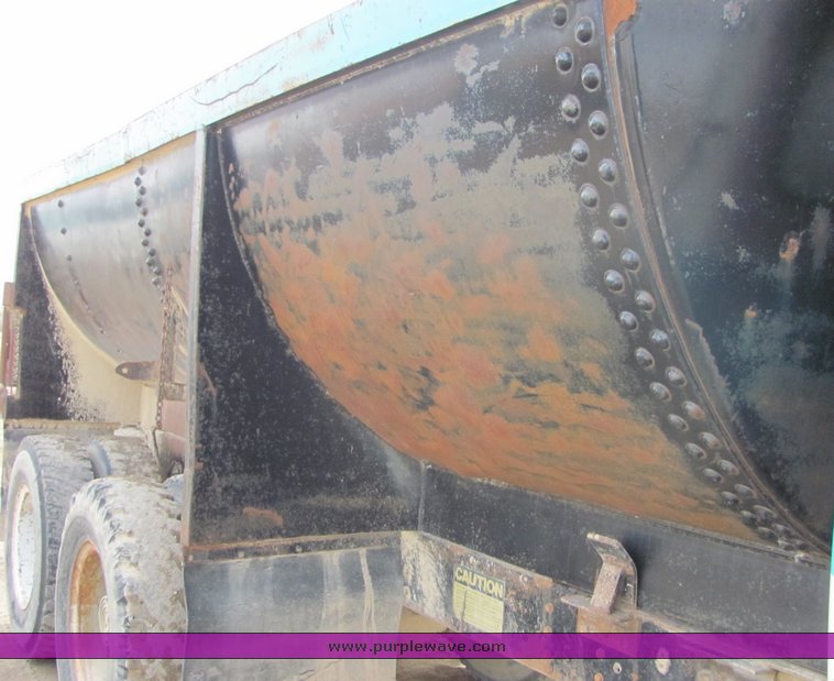 image for item 3095 1979 GMC Brigadier tandem axle barrel bed dump truck