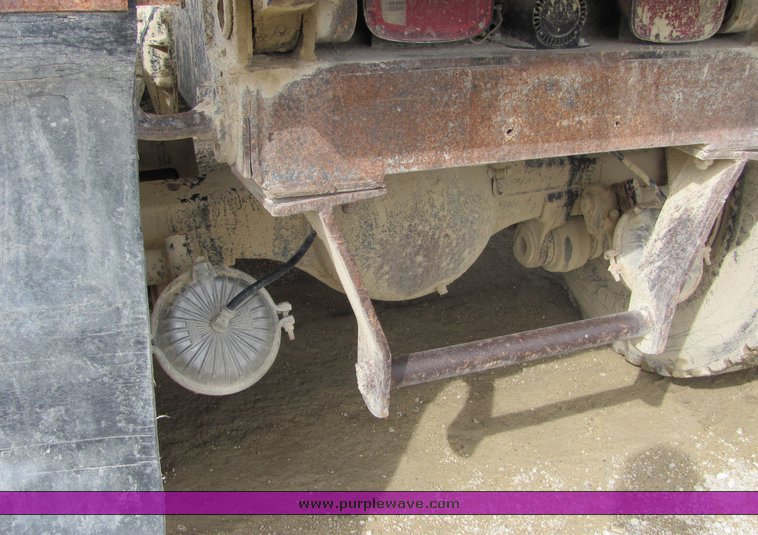 image for item 3095 1979 GMC Brigadier tandem axle barrel bed dump truck