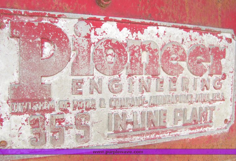 image for item 3134 Pioneer 230 combination plant