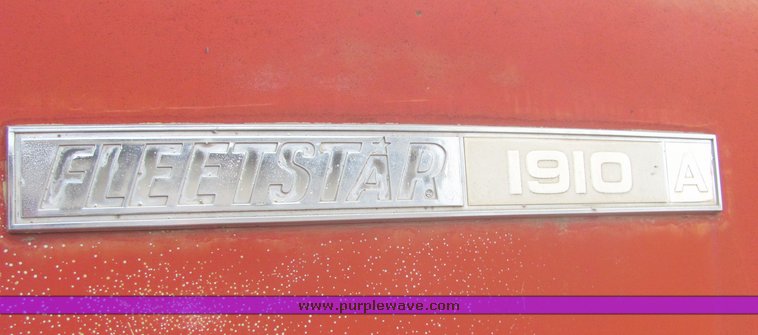 image for item 3140 1970 International Fleetstar 1910 water truck