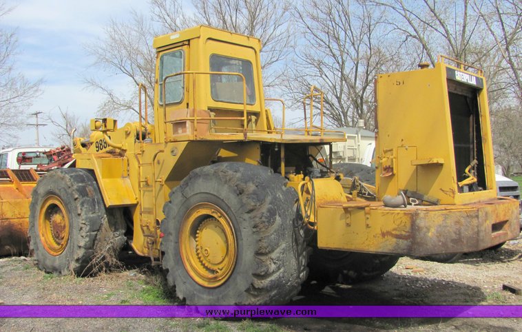 image for item 3141 1984 Caterpillar 988B wheel loader