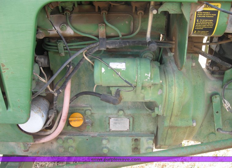 image for item 3410 John Deere 850 tractor with Landpride 6' finishing mower