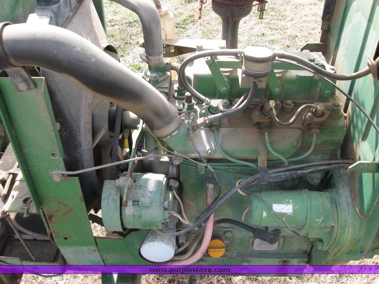 image for item 3410 John Deere 850 tractor with Landpride 6' finishing mower