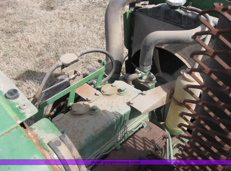 image for item 3410 John Deere 850 tractor with Landpride 6' finishing mower