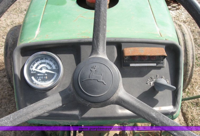 image for item 3410 John Deere 850 tractor with Landpride 6' finishing mower