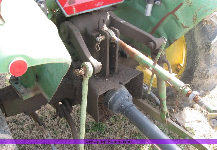 image for item 3410 John Deere 850 tractor with Landpride 6' finishing mower