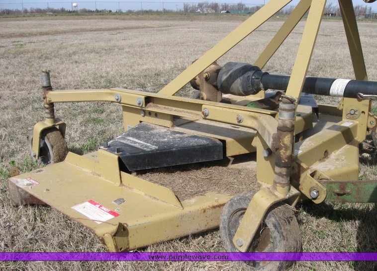 image for item 3410 John Deere 850 tractor with Landpride 6' finishing mower