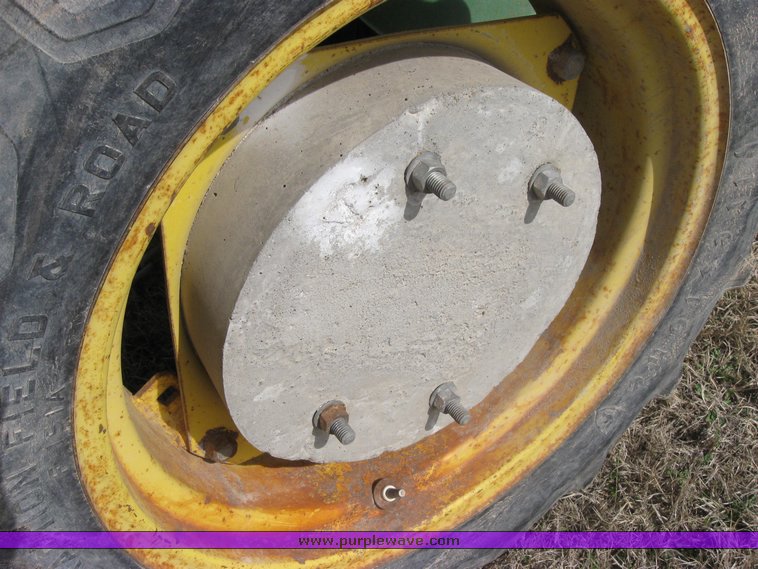 image for item 3410 John Deere 850 tractor with Landpride 6' finishing mower