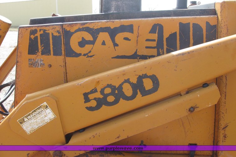 image for item 3412 1983 Case 580D backhoe