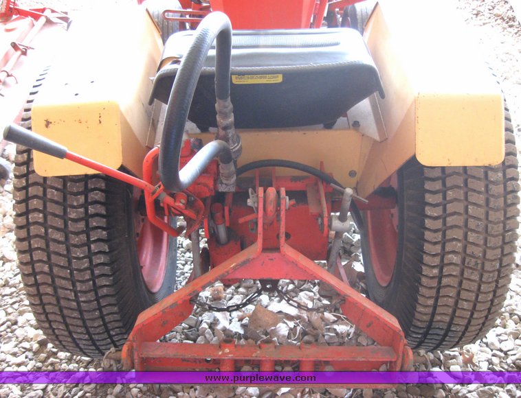 image for item 3416 Case 446 garden tractor with seven attachments