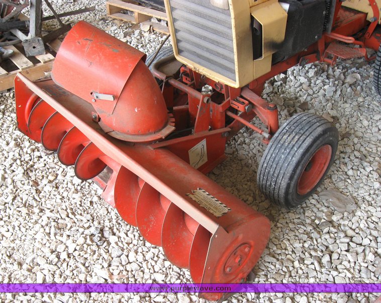 Case 446 garden tractor with seven attachments in Salina, KS Item