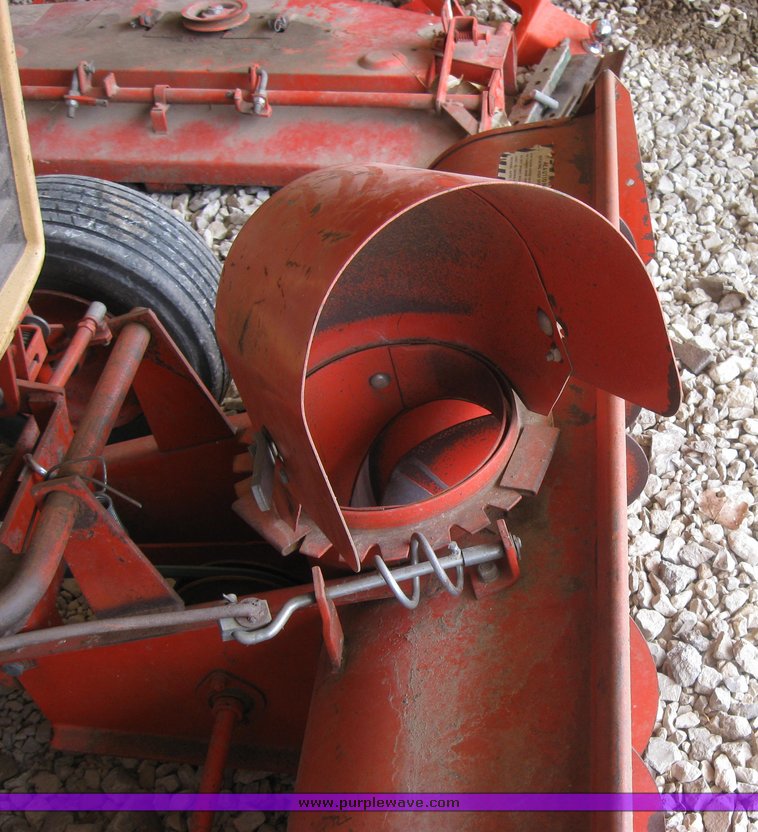 image for item 3416 Case 446 garden tractor with seven attachments