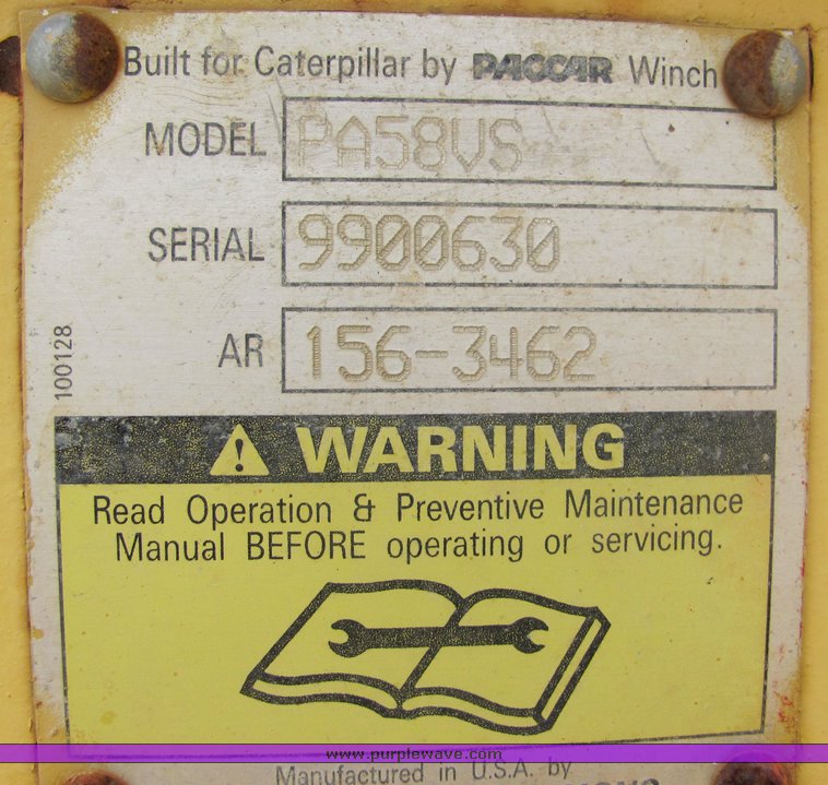 image for item 3512 2004 Caterpillar D8RII dozer