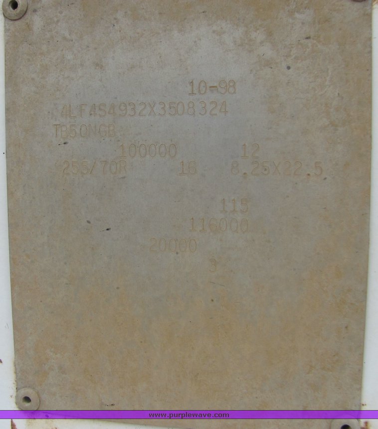 image for item 3518 1999 Fontaine drop deck semi trailer