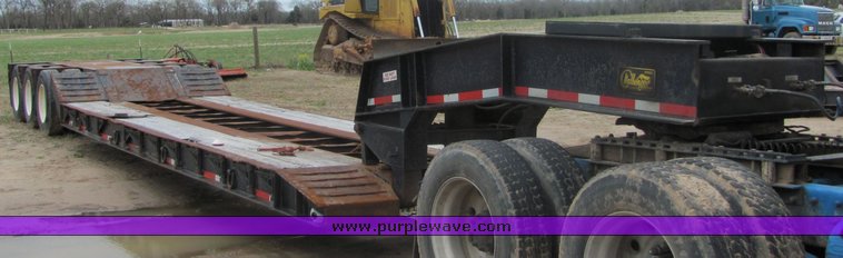 image for item 3526 2007 Challenger RG50 drop deck semi trailer