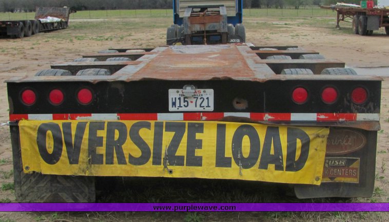 image for item 3526 2007 Challenger RG50 drop deck semi trailer