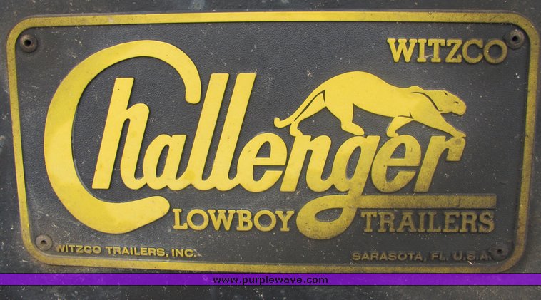 image for item 3526 2007 Challenger RG50 drop deck semi trailer