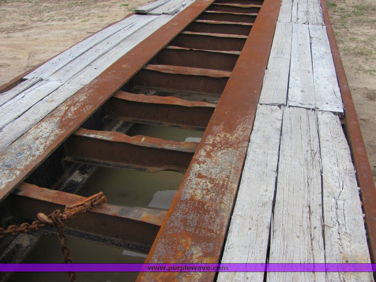 image for item 3526 2007 Challenger RG50 drop deck semi trailer