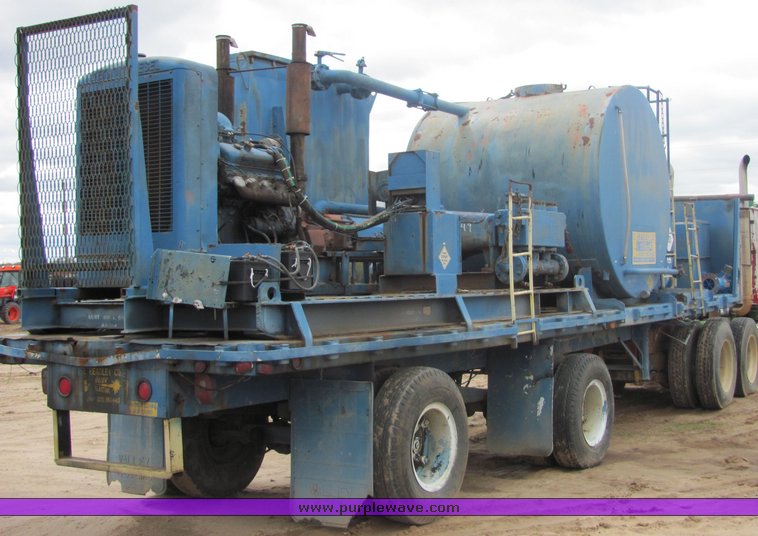 image for item 3530 Wheatley trailer mounted pressure tester