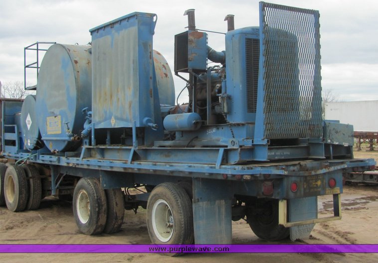 image for item 3530 Wheatley trailer mounted pressure tester