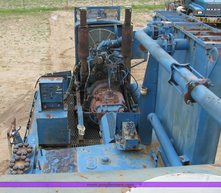 image for item 3530 Wheatley trailer mounted pressure tester