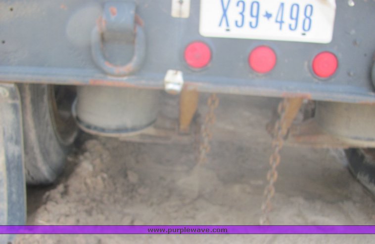 image for item 3573 1988 Trail King dropdeck trailer