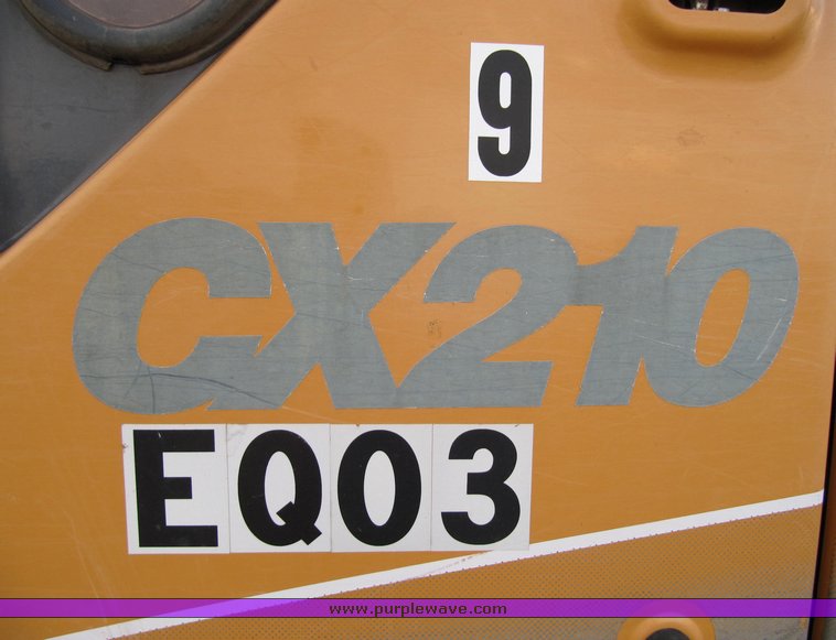image for item 3575 2005 Case CX210 excavator