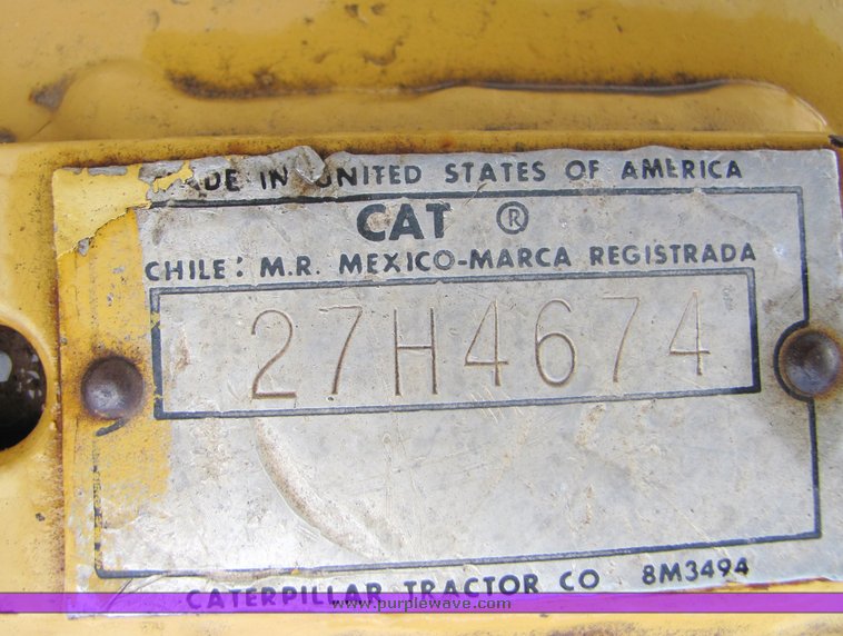 image for item 3606 Caterpillar D8H tracked dozer