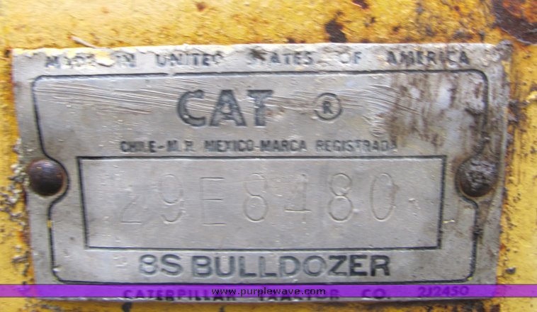 image for item 3606 Caterpillar D8H tracked dozer