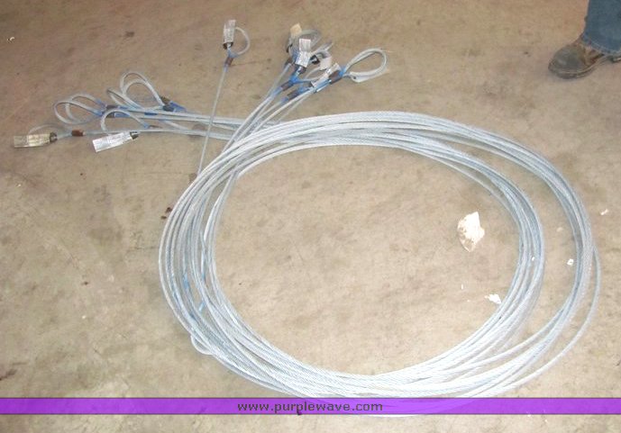 image for item 4036 (6) Certex 22' 3/8" choker cables