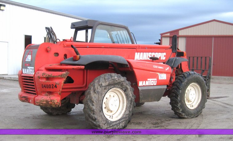 image for item 4588 2000 Manitou 1230L comfort telehandler