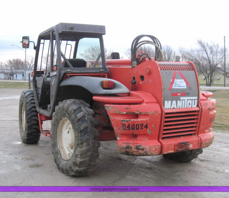 image for item 4588 2000 Manitou 1230L comfort telehandler