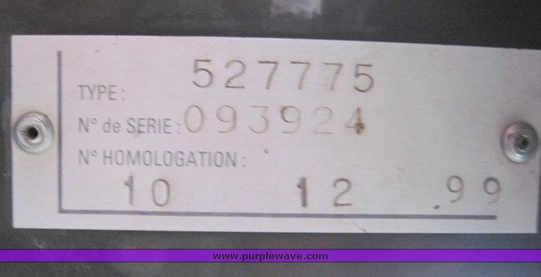 image for item 4588 2000 Manitou 1230L comfort telehandler